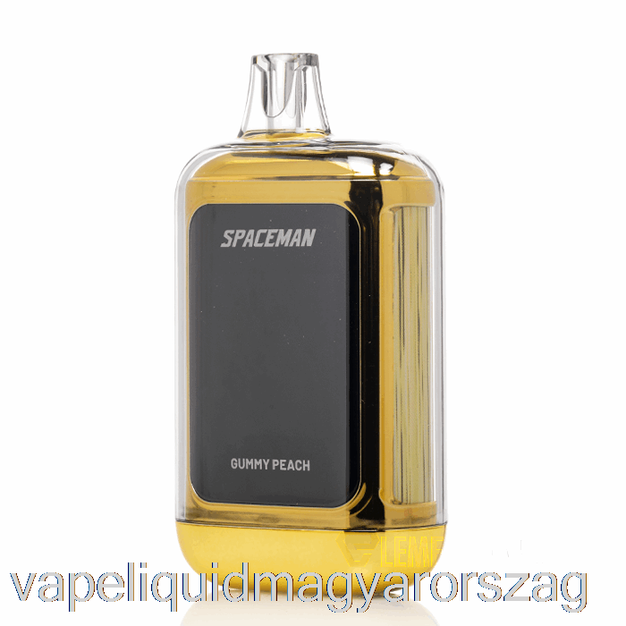 Spaceman Curve 18k Eldobható Gumiszerű őszibarack Vape Toll